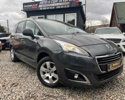 Сірий Пежо 5008, об'ємом двигуна 1.6 л та пробігом 202 тис. км за 10699 $, фото 1 на Automoto.ua