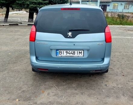 Синий Пежо 5008, объемом двигателя 2 л и пробегом 300 тыс. км за 8000 $, фото 10 на Automoto.ua