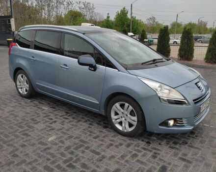 Синий Пежо 5008, объемом двигателя 1.6 л и пробегом 228 тыс. км за 7500 $, фото 3 на Automoto.ua