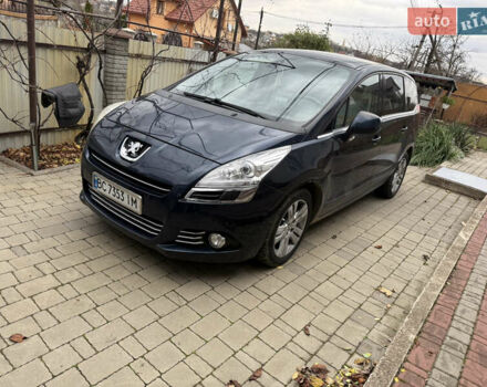 Синій Пежо 5008, об'ємом двигуна 2 л та пробігом 206 тис. км за 9800 $, фото 1 на Automoto.ua