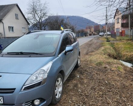 Синій Пежо 5008, об'ємом двигуна 1.6 л та пробігом 320 тис. км за 6500 $, фото 1 на Automoto.ua