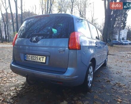 Синий Пежо 5008, объемом двигателя 1.56 л и пробегом 237 тыс. км за 9600 $, фото 9 на Automoto.ua