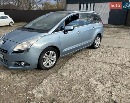 Синий Пежо 5008, объемом двигателя 1.6 л и пробегом 228 тыс. км за 7400 $, фото 3 на Automoto.ua