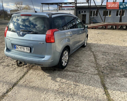Синий Пежо 5008, объемом двигателя 1.6 л и пробегом 228 тыс. км за 7400 $, фото 6 на Automoto.ua