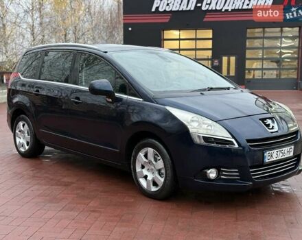 Синий Пежо 5008, объемом двигателя 1.56 л и пробегом 251 тыс. км за 6950 $, фото 15 на Automoto.ua