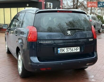 Синий Пежо 5008, объемом двигателя 1.56 л и пробегом 251 тыс. км за 6950 $, фото 27 на Automoto.ua