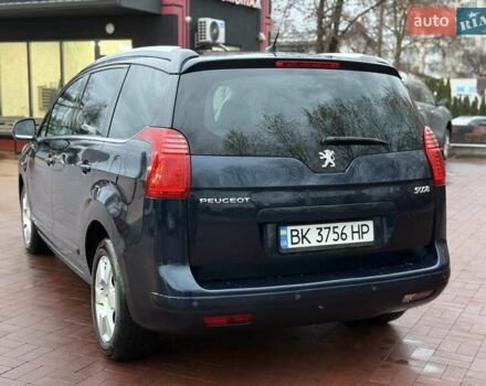 Синий Пежо 5008, объемом двигателя 1.56 л и пробегом 251 тыс. км за 6950 $, фото 28 на Automoto.ua