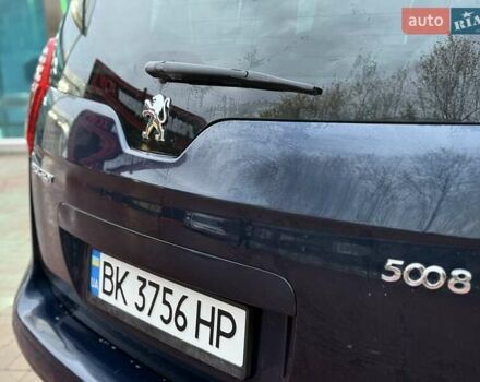 Синий Пежо 5008, объемом двигателя 1.56 л и пробегом 251 тыс. км за 6950 $, фото 25 на Automoto.ua
