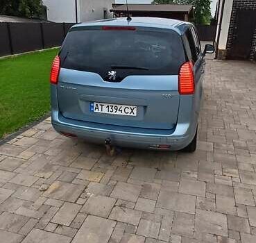 Синий Пежо 5008, объемом двигателя 1.6 л и пробегом 286 тыс. км за 7200 $, фото 4 на Automoto.ua