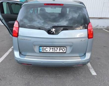 Синий Пежо 5008, объемом двигателя 2 л и пробегом 199 тыс. км за 6500 $, фото 2 на Automoto.ua