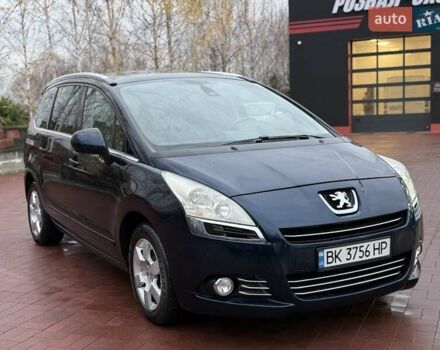 Синий Пежо 5008, объемом двигателя 1.56 л и пробегом 251 тыс. км за 6950 $, фото 11 на Automoto.ua