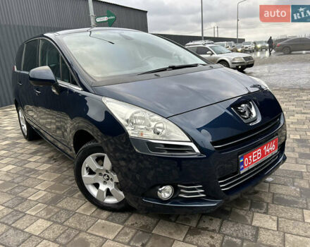 Синий Пежо 5008, объемом двигателя 1.6 л и пробегом 153 тыс. км за 8500 $, фото 122 на Automoto.ua