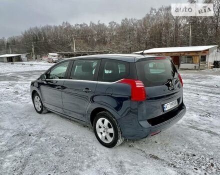 Синий Пежо 5008, объемом двигателя 1.6 л и пробегом 220 тыс. км за 10599 $, фото 12 на Automoto.ua