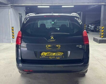 Синий Пежо 5008, объемом двигателя 1.6 л и пробегом 264 тыс. км за 10700 $, фото 4 на Automoto.ua