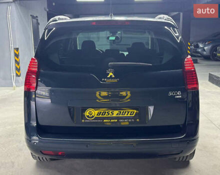 Синий Пежо 5008, объемом двигателя 1.56 л и пробегом 264 тыс. км за 10700 $, фото 4 на Automoto.ua
