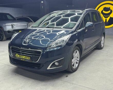 Синий Пежо 5008, объемом двигателя 1.6 л и пробегом 264 тыс. км за 10700 $, фото 2 на Automoto.ua