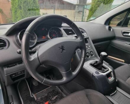 Синий Пежо 5008, объемом двигателя 1.6 л и пробегом 210 тыс. км за 7199 $, фото 13 на Automoto.ua