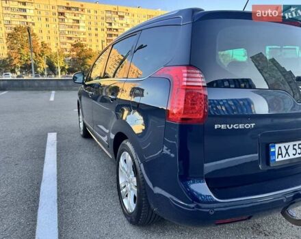 Синій Пежо 5008, об'ємом двигуна 1.6 л та пробігом 208 тис. км за 7700 $, фото 26 на Automoto.ua