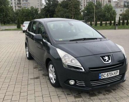 Синий Пежо 5008, объемом двигателя 1.56 л и пробегом 289 тыс. км за 8300 $, фото 4 на Automoto.ua
