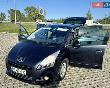 Синий Пежо 5008, объемом двигателя 1.6 л и пробегом 283 тыс. км за 7900 $, фото 22 на Automoto.ua