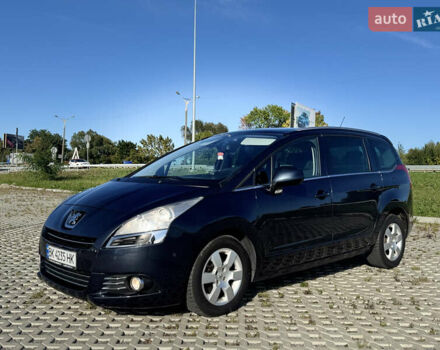 Синий Пежо 5008, объемом двигателя 1.6 л и пробегом 283 тыс. км за 7900 $, фото 8 на Automoto.ua