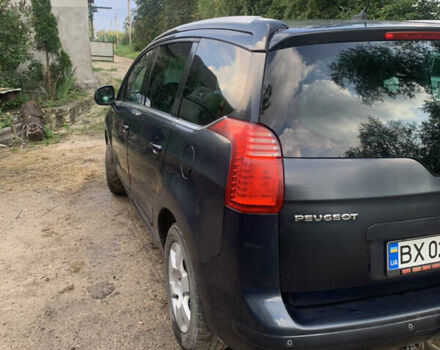 Синий Пежо 5008, объемом двигателя 1.56 л и пробегом 230 тыс. км за 9200 $, фото 17 на Automoto.ua