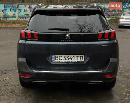 Синий Пежо 5008, объемом двигателя 2 л и пробегом 224 тыс. км за 21700 $, фото 7 на Automoto.ua