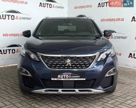 Синій Пежо 5008, об'ємом двигуна 1.5 л та пробігом 142 тис. км за 23450 $, фото 1 на Automoto.ua