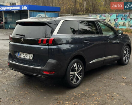 Синий Пежо 5008, объемом двигателя 2 л и пробегом 224 тыс. км за 21700 $, фото 4 на Automoto.ua