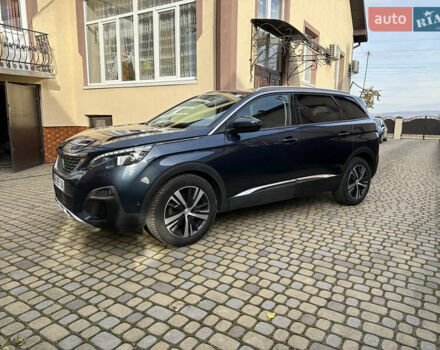 Синий Пежо 5008, объемом двигателя 1.5 л и пробегом 145 тыс. км за 21800 $, фото 8 на Automoto.ua