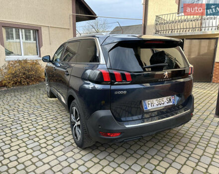 Синий Пежо 5008, объемом двигателя 1.5 л и пробегом 145 тыс. км за 21800 $, фото 6 на Automoto.ua