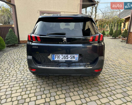 Синий Пежо 5008, объемом двигателя 1.5 л и пробегом 145 тыс. км за 21800 $, фото 5 на Automoto.ua