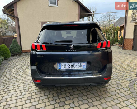 Синий Пежо 5008, объемом двигателя 1.5 л и пробегом 145 тыс. км за 21800 $, фото 12 на Automoto.ua