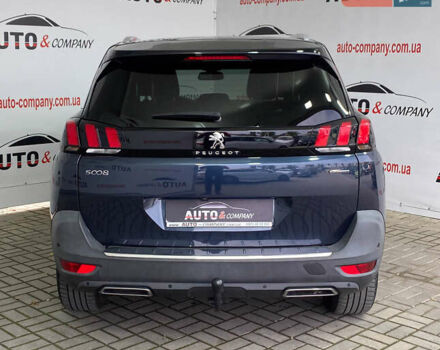 Пежо 5008 2018 в Львове на Automoto.ua Синий Пежо 5008, объемом двигателя 1.5 л и пробегом 142 тыс. км за 23450 $, фото 3 на Automoto.ua