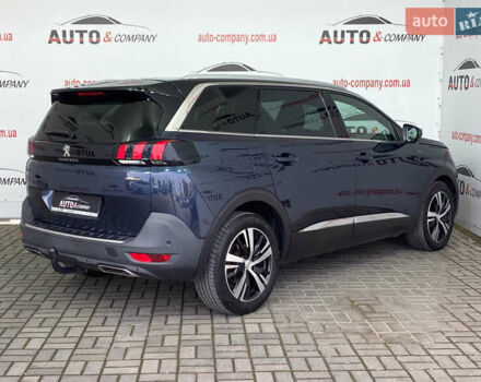 Пежо 5008 2018 в Львове на Automoto.ua Синий Пежо 5008, объемом двигателя 1.5 л и пробегом 142 тыс. км за 23450 $, фото 2 на Automoto.ua