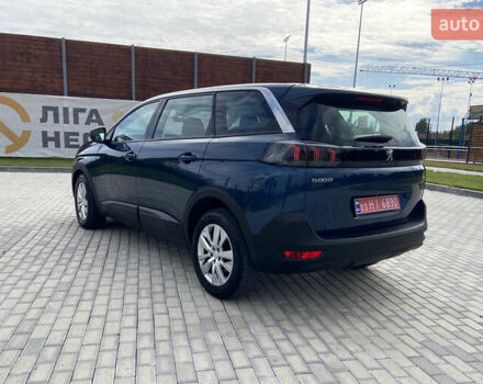 Синий Пежо 5008, объемом двигателя 1.5 л и пробегом 172 тыс. км за 23100 $, фото 6 на Automoto.ua