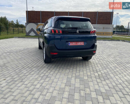 Синий Пежо 5008, объемом двигателя 1.5 л и пробегом 172 тыс. км за 23100 $, фото 8 на Automoto.ua