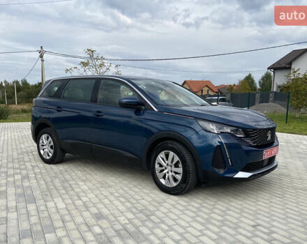 Синий Пежо 5008, объемом двигателя 1.5 л и пробегом 172 тыс. км за 23100 $, фото 14 на Automoto.ua
