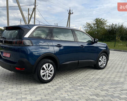 Синий Пежо 5008, объемом двигателя 1.5 л и пробегом 172 тыс. км за 23100 $, фото 11 на Automoto.ua