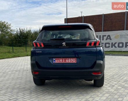 Синий Пежо 5008, объемом двигателя 1.5 л и пробегом 172 тыс. км за 23100 $, фото 9 на Automoto.ua