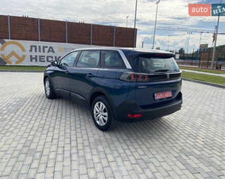 Синий Пежо 5008, объемом двигателя 1.5 л и пробегом 172 тыс. км за 23100 $, фото 7 на Automoto.ua