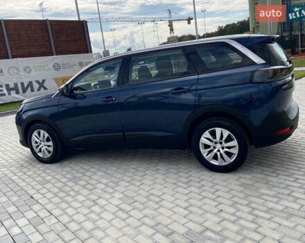 Синий Пежо 5008, объемом двигателя 1.5 л и пробегом 172 тыс. км за 23100 $, фото 5 на Automoto.ua