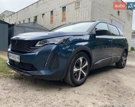 Синий Пежо 5008, объемом двигателя 2 л и пробегом 186 тыс. км за 27000 $, фото 16 на Automoto.ua