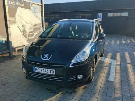 Синий Пежо 5008, объемом двигателя 1.6 л и пробегом 260 тыс. км за 7700 $, фото 1 на Automoto.ua