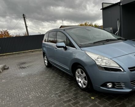 Синий Пежо 5008, объемом двигателя 2 л и пробегом 265 тыс. км за 6850 $, фото 1 на Automoto.ua