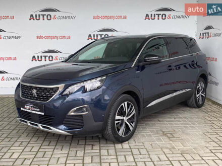 Пежо 5008 2018 у Львові на Automoto.ua Синій Пежо 5008, об'ємом двигуна 1.5 л та пробігом 142 тис. км за 23450 $, фото 1 на Automoto.ua