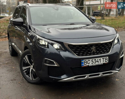 Синій Пежо 5008, об'ємом двигуна 2 л та пробігом 224 тис. км за 21700 $, фото 1 на Automoto.ua