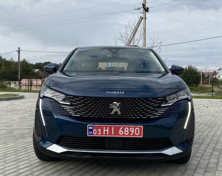 Синий Пежо 5008, объемом двигателя 1.5 л и пробегом 172 тыс. км за 23100 $, фото 1 на Automoto.ua