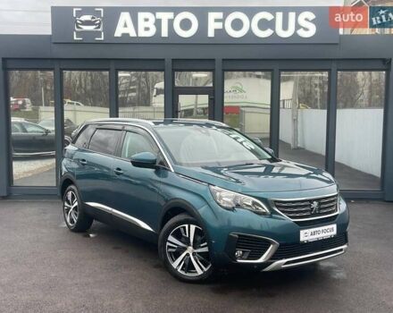 Зеленый Пежо 5008, объемом двигателя 1.56 л и пробегом 253 тыс. км за 15990 $, фото 1 на Automoto.ua