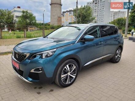Зелений Пежо 5008, об'ємом двигуна 1.5 л та пробігом 167 тис. км за 21900 $, фото 1 на Automoto.ua